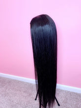 Load image into Gallery viewer, 28&#39; custom Mink straight closure wig unit
