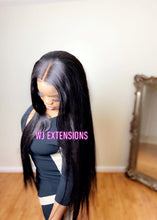 Load image into Gallery viewer, 28&#39; custom Mink straight closure wig unit
